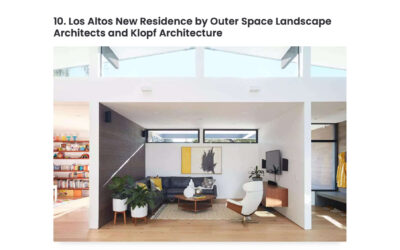 Futurist Architect features our Los Altos New Residence